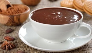 coklat - nginum diét pikeun ngirangan beurat awak